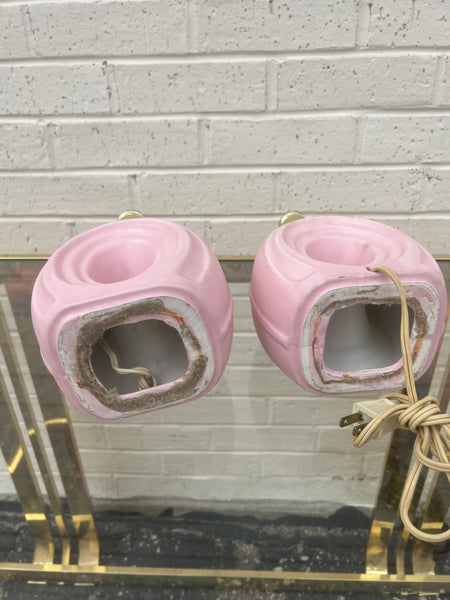 Pink Ceramic Lamps