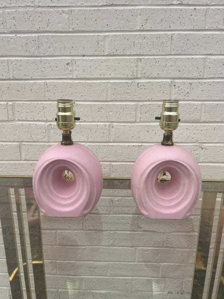 Pink Ceramic Lamps