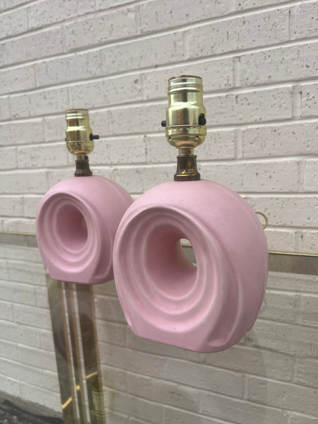 Pink Ceramic Lamps