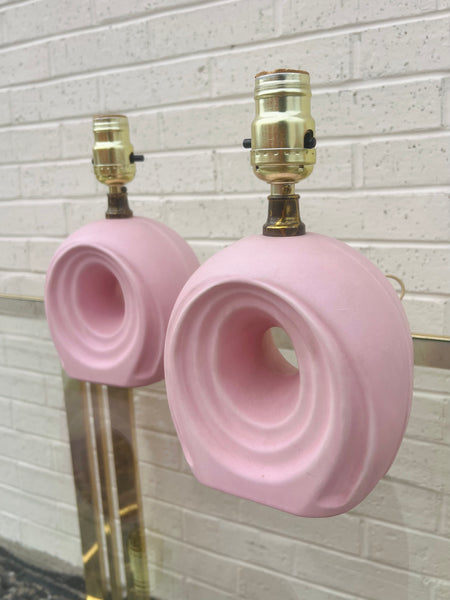 Pink Ceramic Lamps