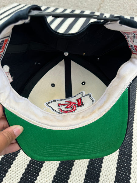 Black Chiefs Arrowhead Hat