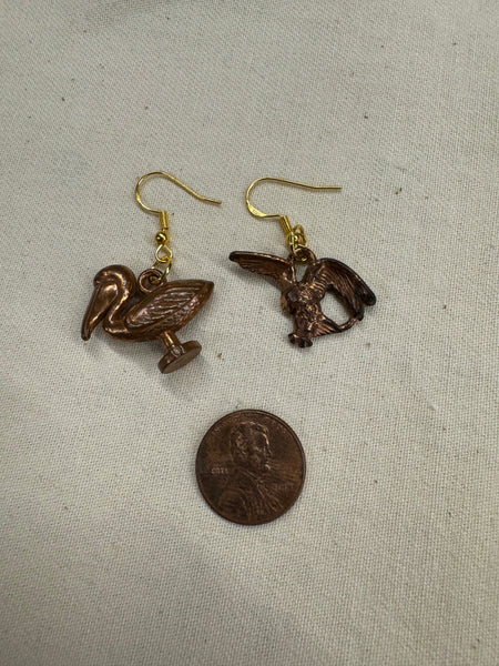 Cracker Jack Prize Earrings - Pairs