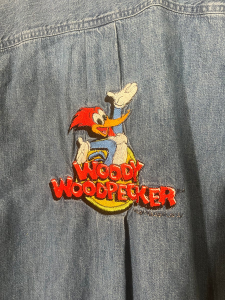 Woody Woodpecker Denim Shirt