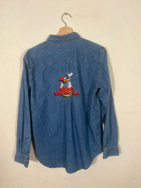 Woody Woodpecker Denim Shirt