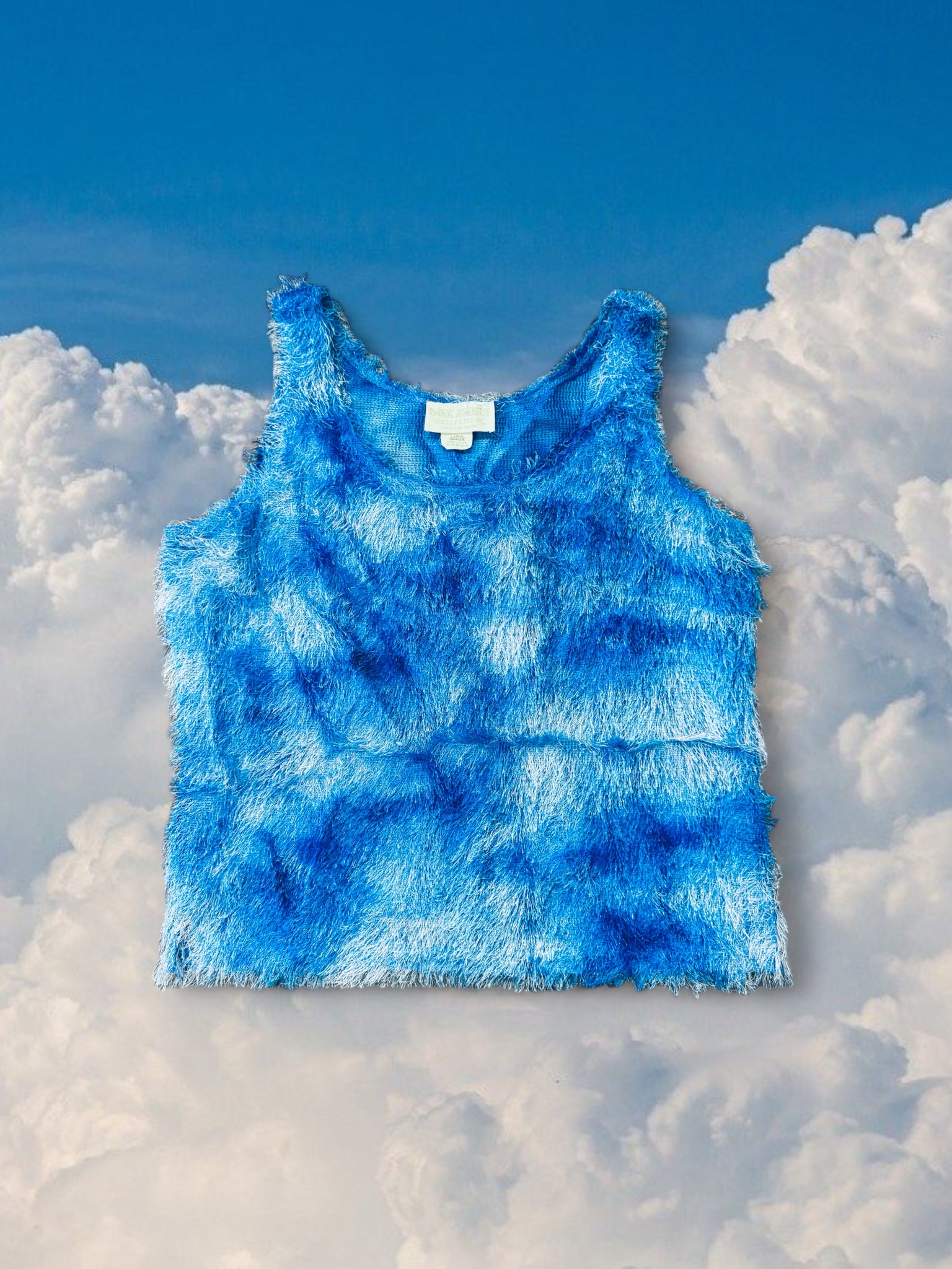 Blue Fuzzy Tank