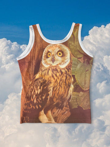 70s Realistic Owl Tank