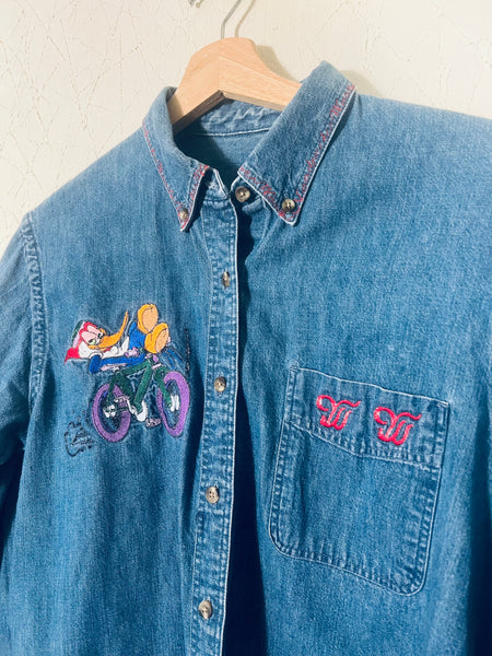 Woody Woodpecker Denim Shirt