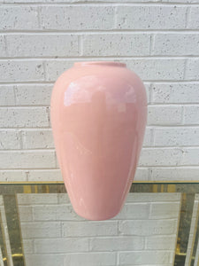 Large Pale Pink Haeger Vase