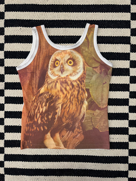 70s Realistic Owl Tank