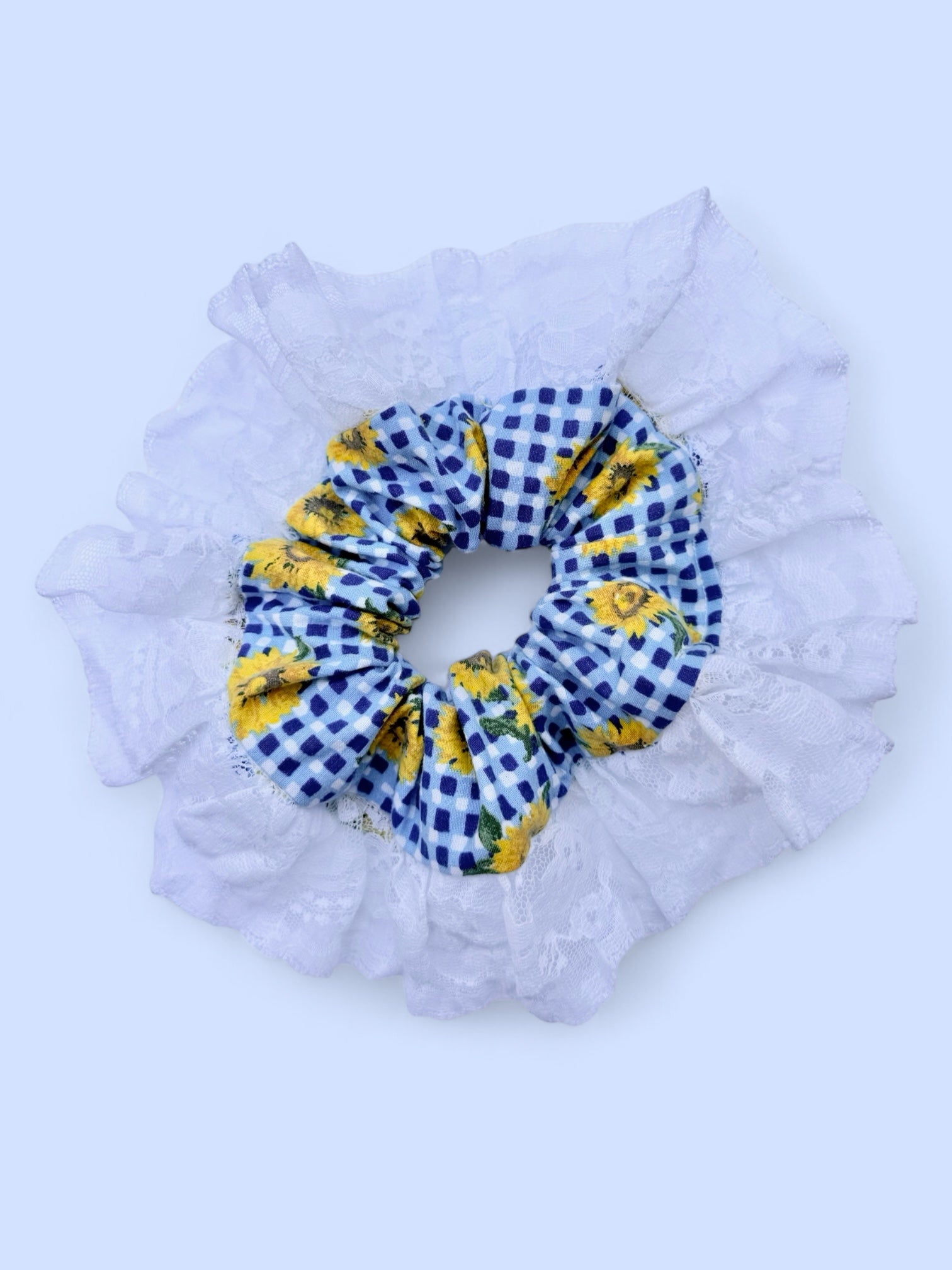 Sunflower Scrunchie