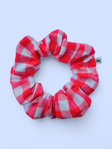 Gingham Scrunchie