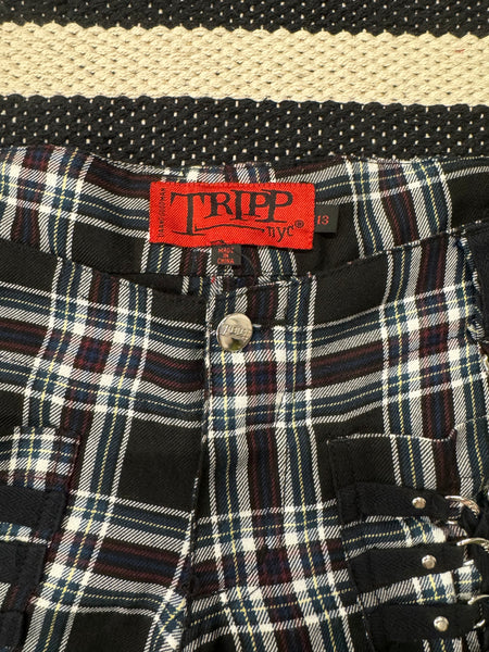 Plaid TRIPP NYC Capris