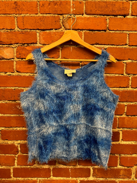 Blue Fuzzy Tank