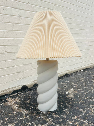 Postmodern Spiral Table Lamp