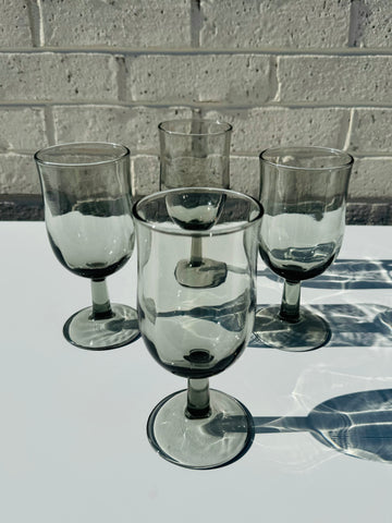 Grey Wine Glasses